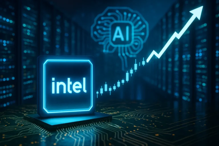 Intel se dispara en bolsa gracias a la nueva fiebre de los centros de datos de IA