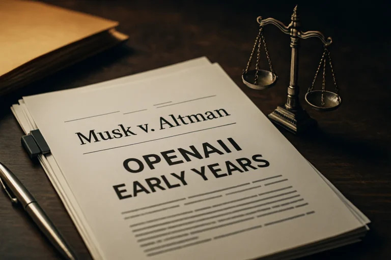 Los documentos del juicio entre Elon Musk y Sam Altman revelan nuevos detalles sobre los primeros años de OpenAI