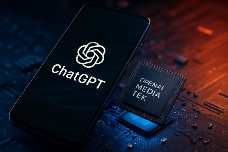 OpenAI acelera su propio móvil con ChatGPT y un chip MediaTek diseñado a medida