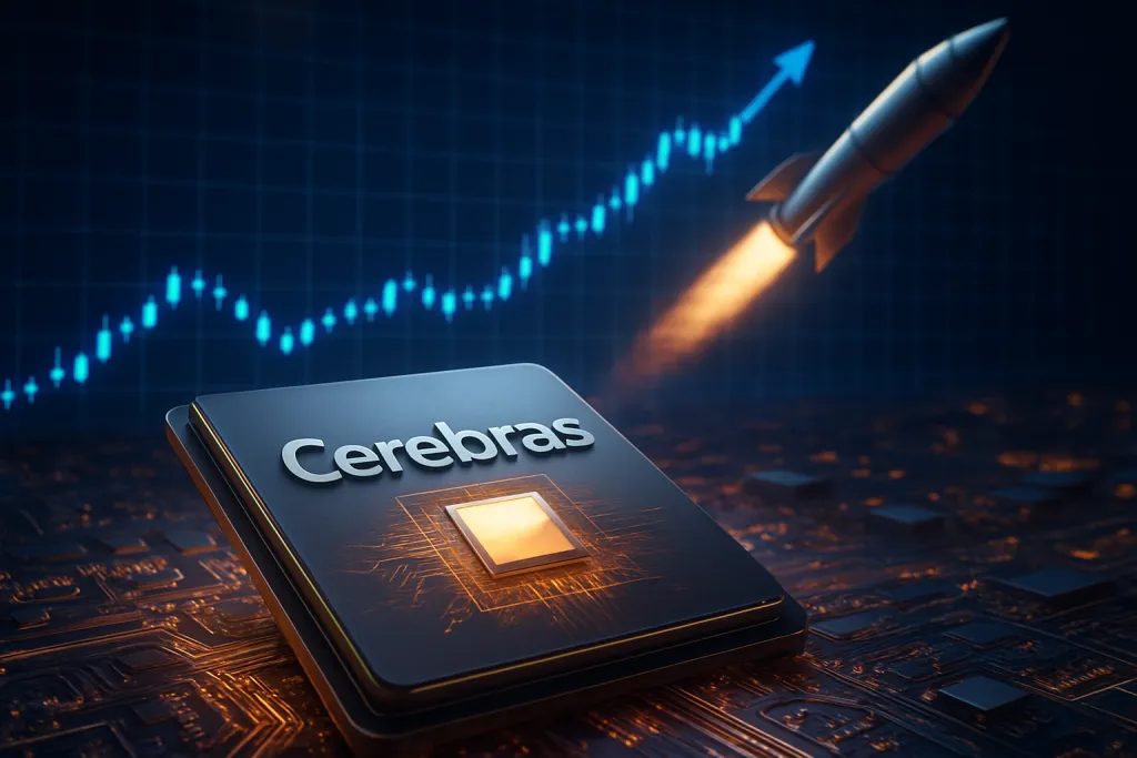 Cerebras se dispara tras su salida a bolsa y reabre la carrera por los chips de inteligencia artificial