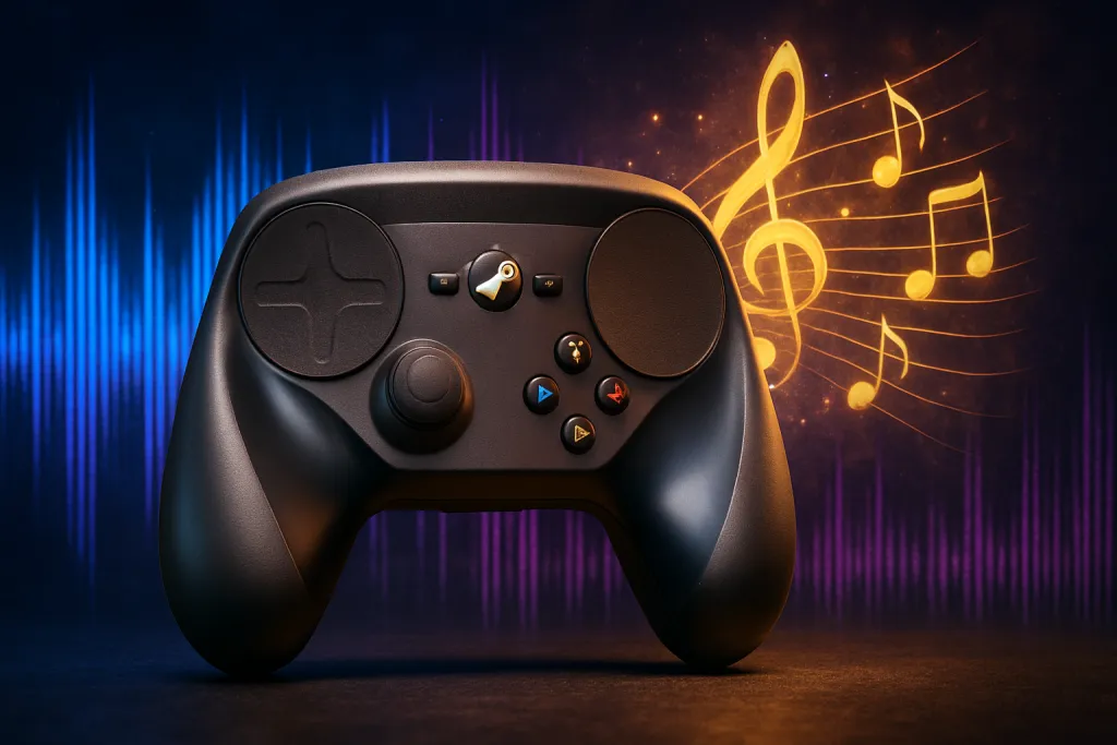 El nuevo Steam Controller ya puede “cantar” gracias a sus motores hápticos