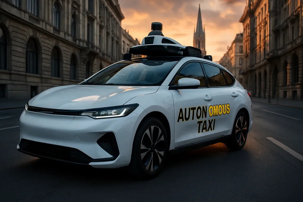 El taxi autónomo chino ya circula en Europa y marca el futuro de la movilidad sin conductor