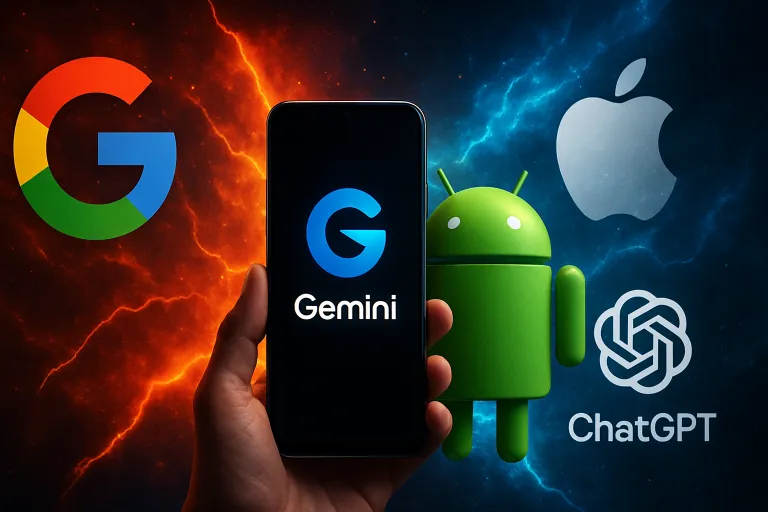Google lleva Gemini Intelligence a Android y prepara una nueva batalla contra Apple y ChatGPT