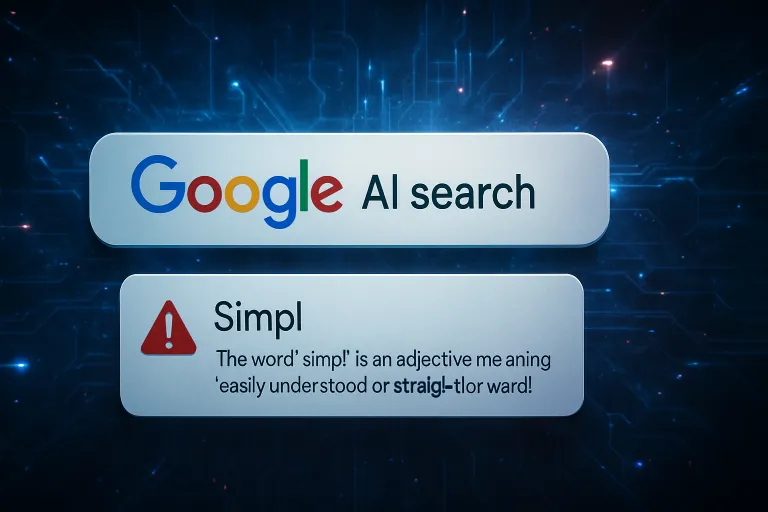 Google prometió búsquedas mejores con IA, pero sus resúmenes fallan hasta con palabras simples