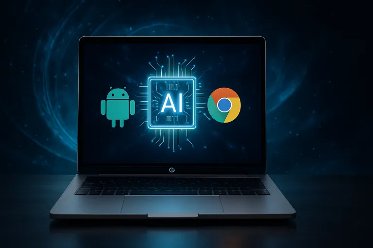Los nuevos Googlebook prometen portátiles con IA integrada y un sistema que une Android y ChromeOS