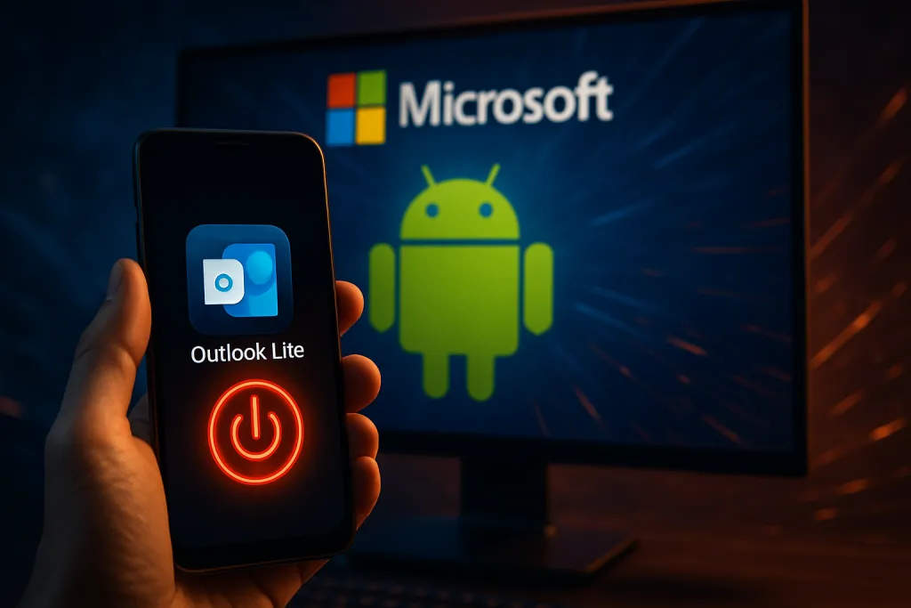 Microsoft apaga Outlook Lite en Android y obliga a millones de usuarios a migrar