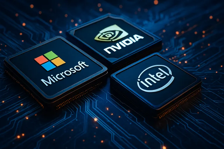 Microsoft y Nvidia preparan el primer gran golpe contra Intel en los PC con IA