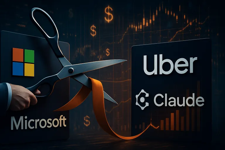 Microsoft y Uber empiezan a recortar el uso de Claude por el coste disparado de la IA