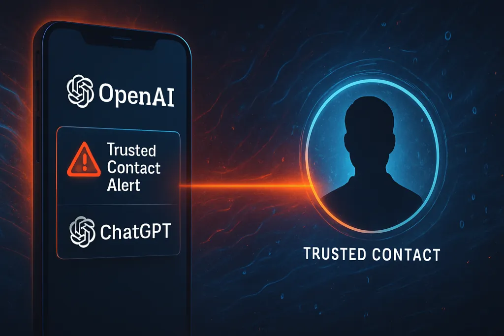 OpenAI activa “Trusted Contact” en ChatGPT para alertar a personas de confianza ante riesgos graves