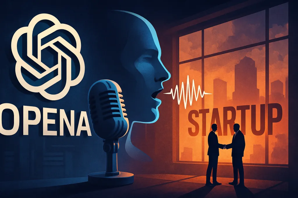 OpenAI compra una startup de clonación de voz y dispara las dudas sobre su próximo gran producto