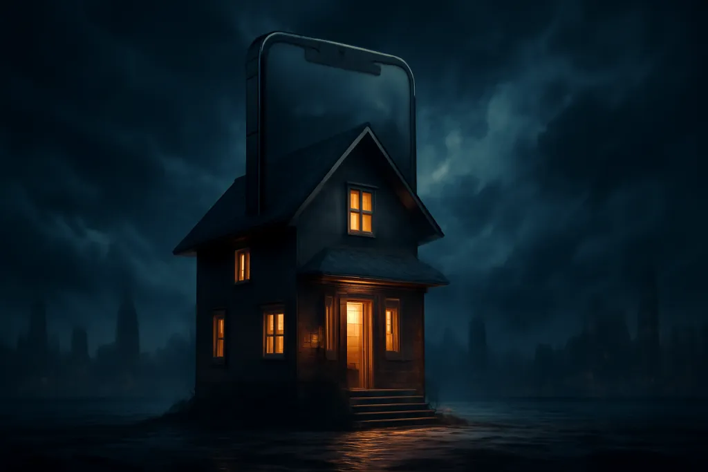 smartphone house