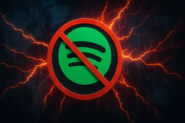 Spotify sufre una caída global y deja sin servicio a millones de usuarios