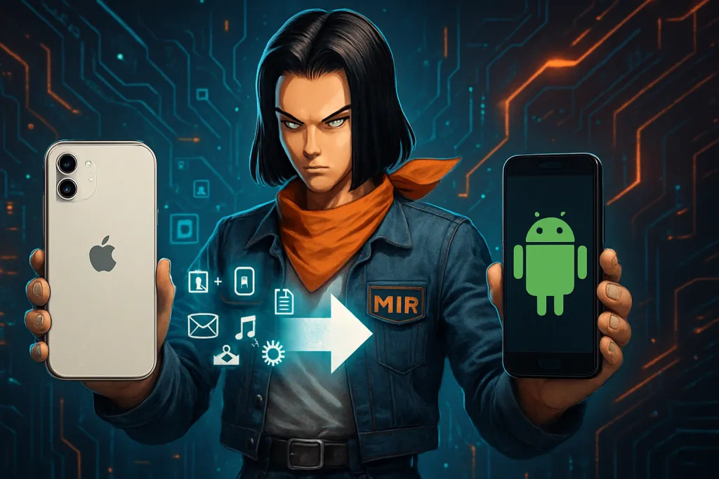 Android 17 facilita el salto desde el iPhone y permite transferir muchos más datos y ajustes