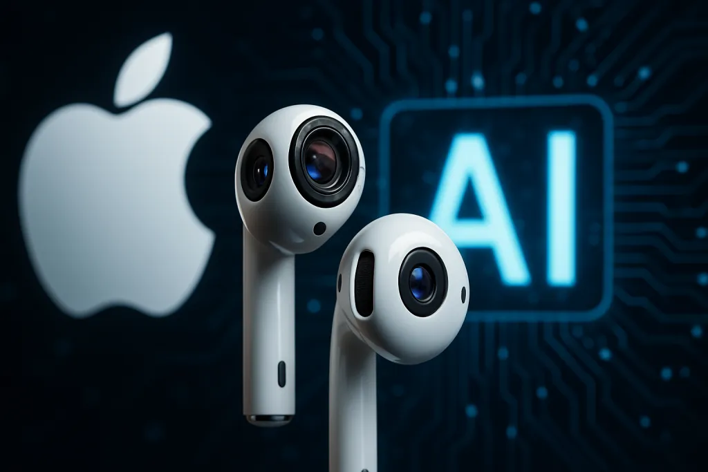 Apple prepara AirPods con cámaras para no quedarse atrás en la carrera de la inteligencia artificial