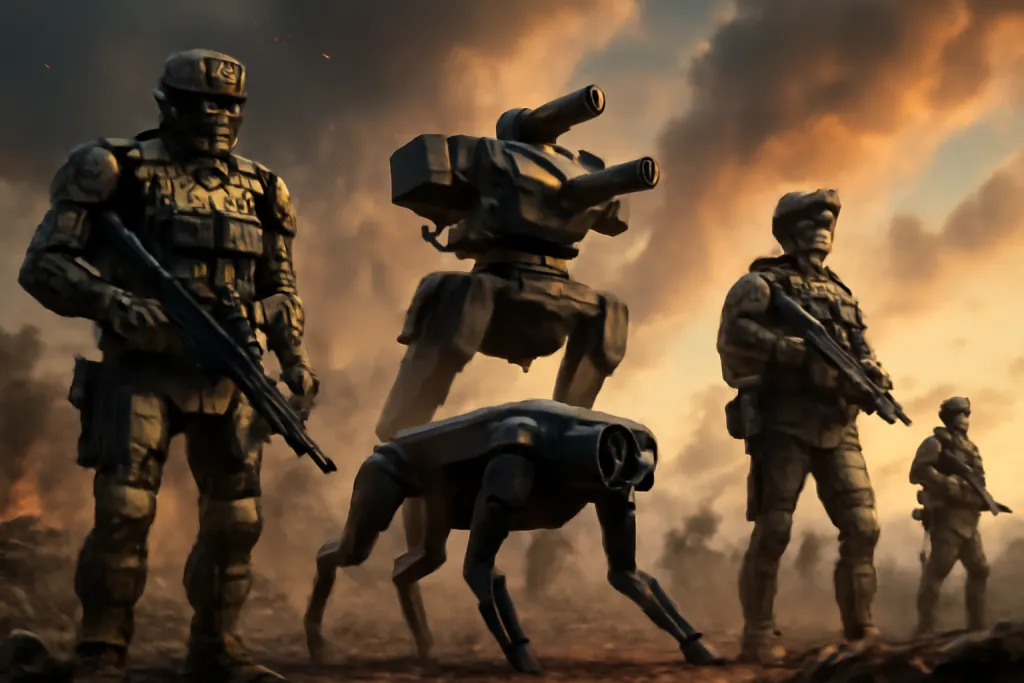 ¿Cuáles son los robots militares más conocidos?