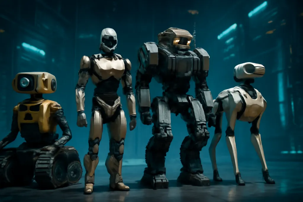 ¿Cuáles son los tipos de robots?