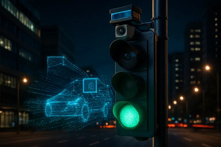 España da luz verde a los semáforos inteligentes con sensores, LIDAR e IA