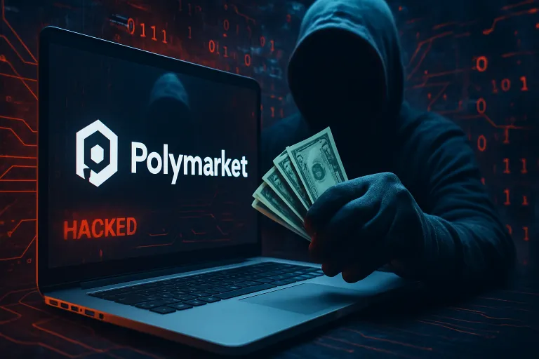 Hackean Polymarket y roban fondos de las cuentas de sus usuarios