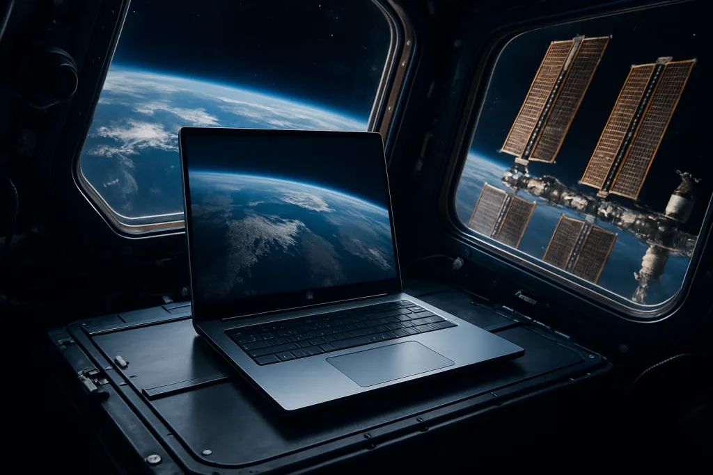 La Estación Espacial Internacional renueva sus portátiles con equipos HP preparados para misiones críticas