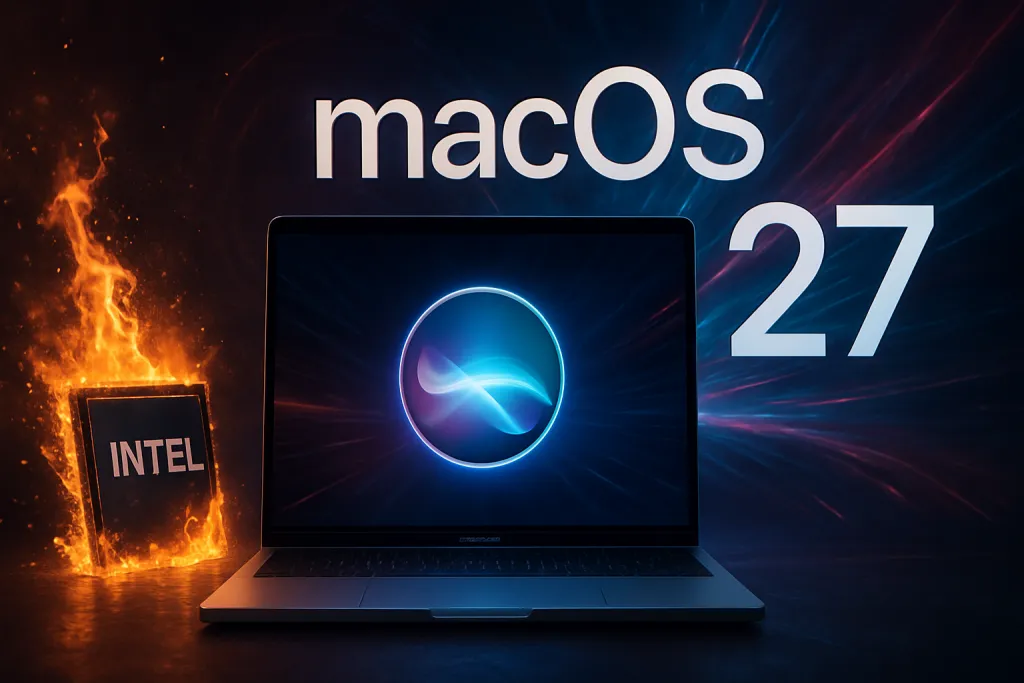 macOS 27 elimina los Mac Intel y convierte a Siri AI en el centro del sistema