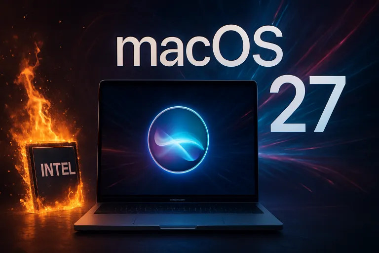 macOS 27 elimina los Mac Intel y convierte a Siri AI en el centro del sistema