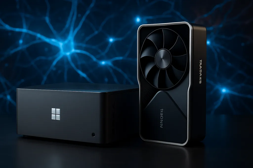 Microsoft lanza una Surface Dev Box con Nvidia para ejecutar modelos de IA sin depender de la nube