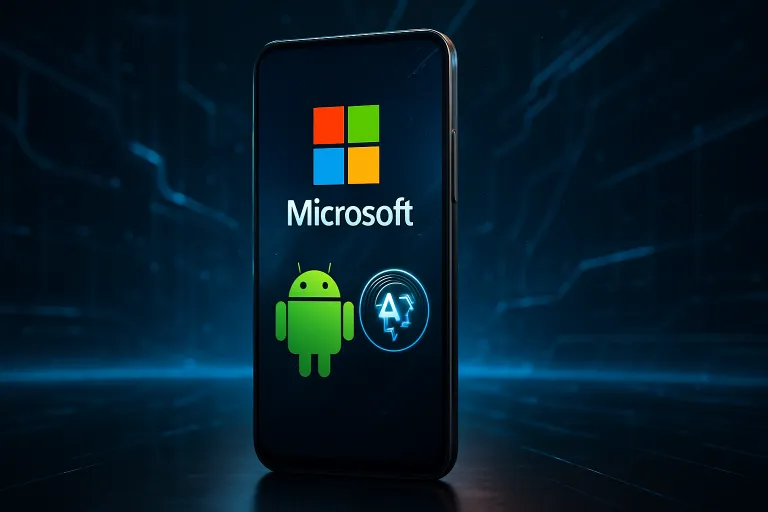 Microsoft prepara un sistema operativo basado en Android para la nueva generación de dispositivos con agentes de IA