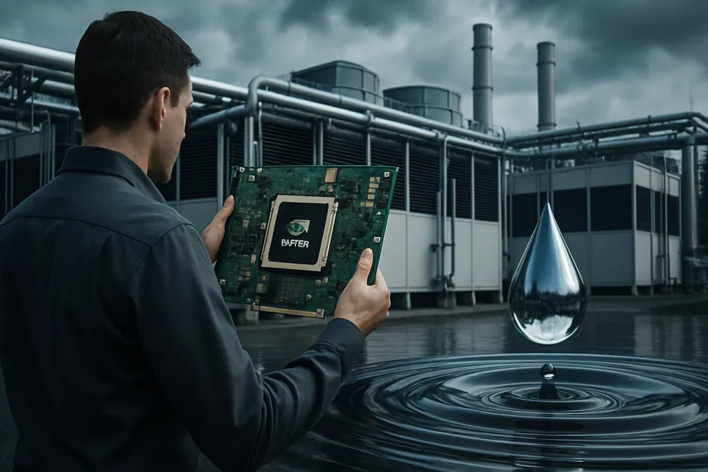 Nvidia busca reducir el consumo de agua de sus centros de datos ante el impacto ambiental de la IA