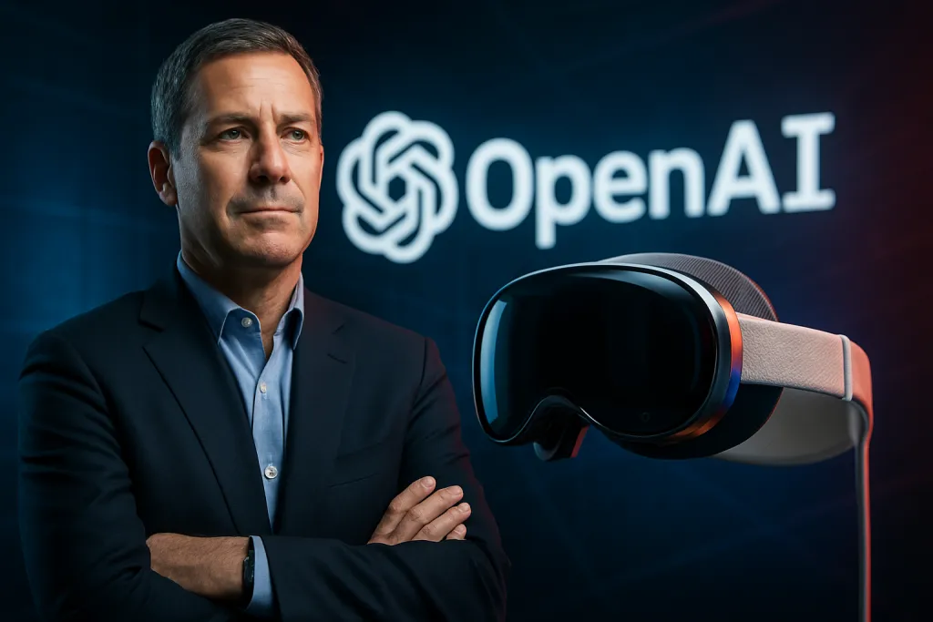 OpenAI ficha al responsable de Vision Pro y acelera su ofensiva para crear el dispositivo que sustituya al iPhone