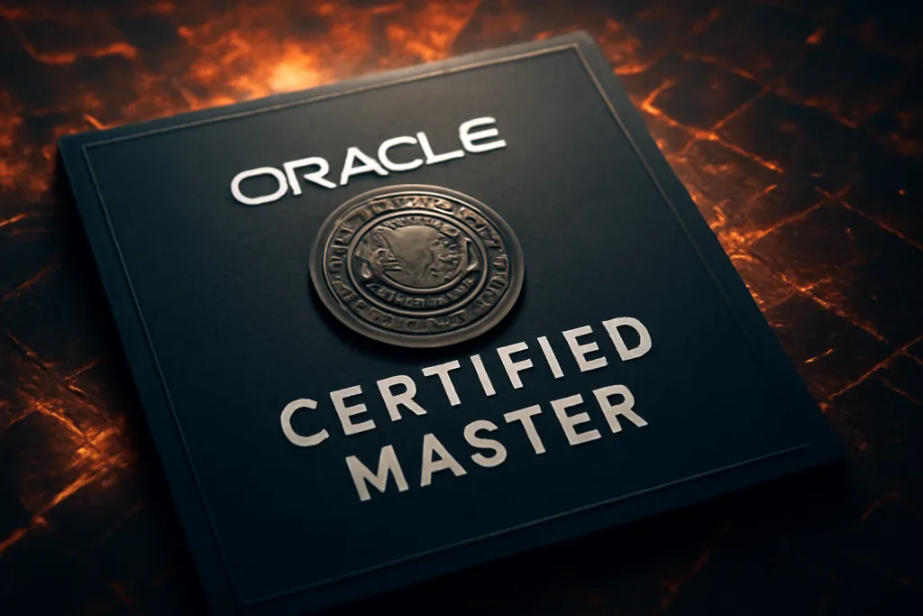 oracle certified master