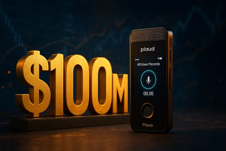 Plaud supera los 100 millones de dólares con sus grabadoras de notas impulsadas por IA