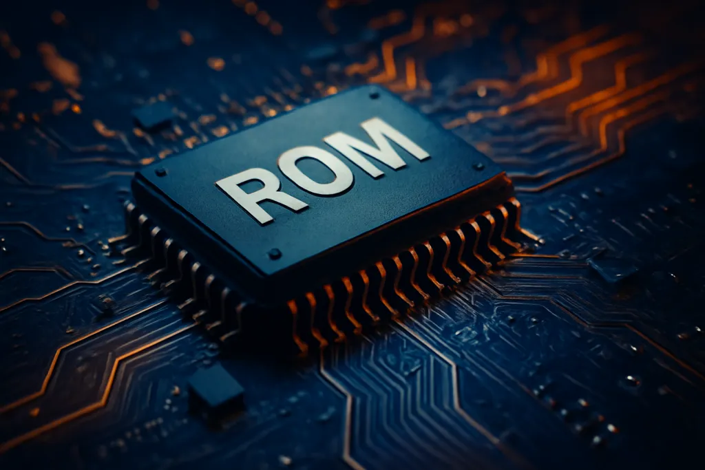 que es la memoria rom