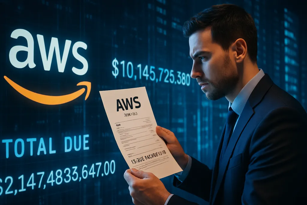 Amazon corrige el insólito fallo de AWS que generó facturas de miles de millones de dólares