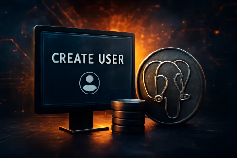 create user postgresql