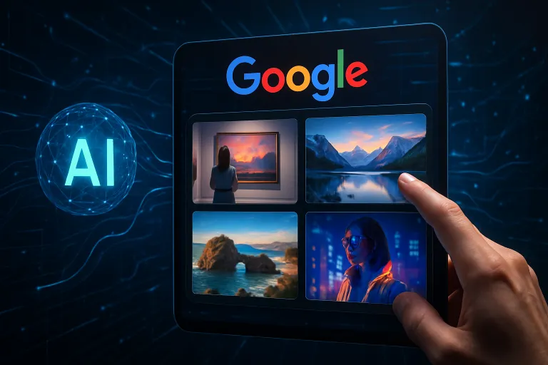 Google convierte Imágenes en un feed personalizado con IA y generación visual integrada