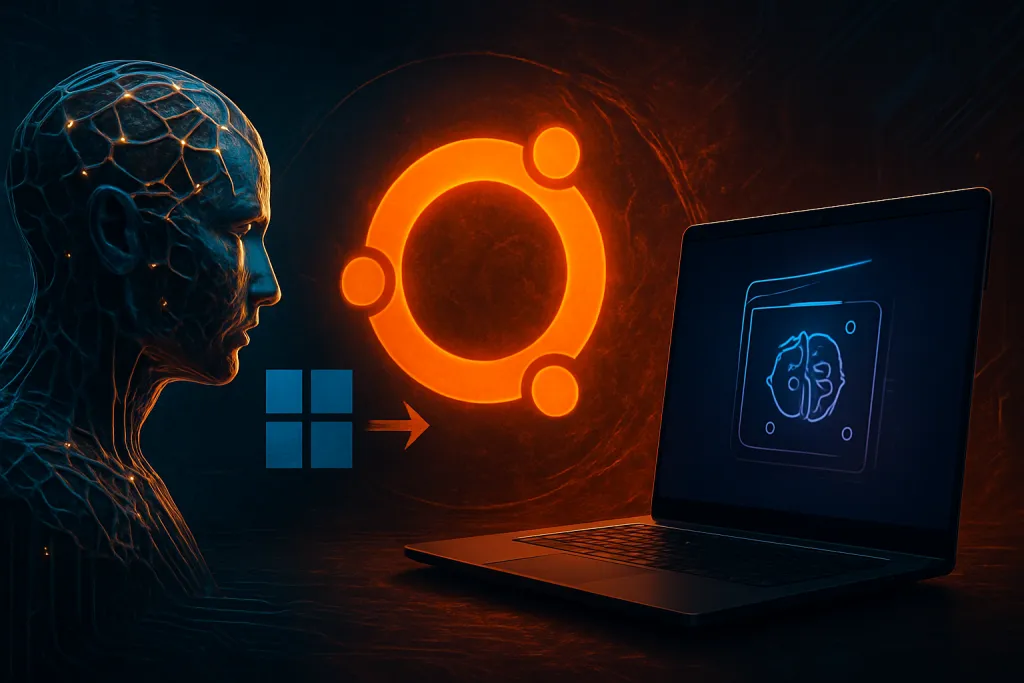 La IA llega a Ubuntu con una estrategia opuesta a Windows: local, abierta y sin prisas
