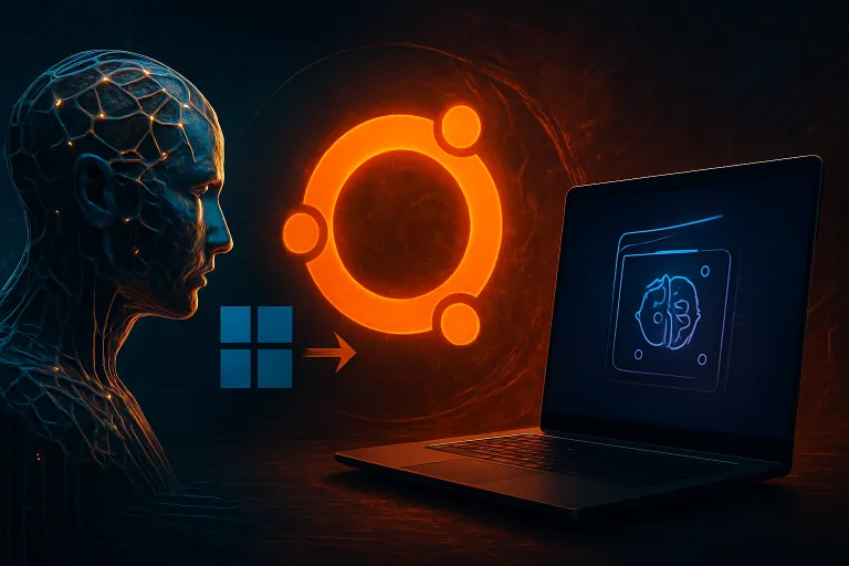 La IA llega a Ubuntu con una estrategia opuesta a Windows: local, abierta y sin prisas