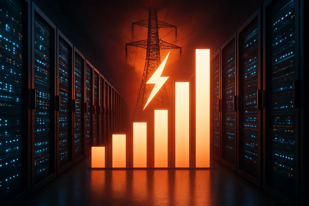 Los centros de datos multiplicarán por cuatro su consumo eléctrico por el auge de la IA