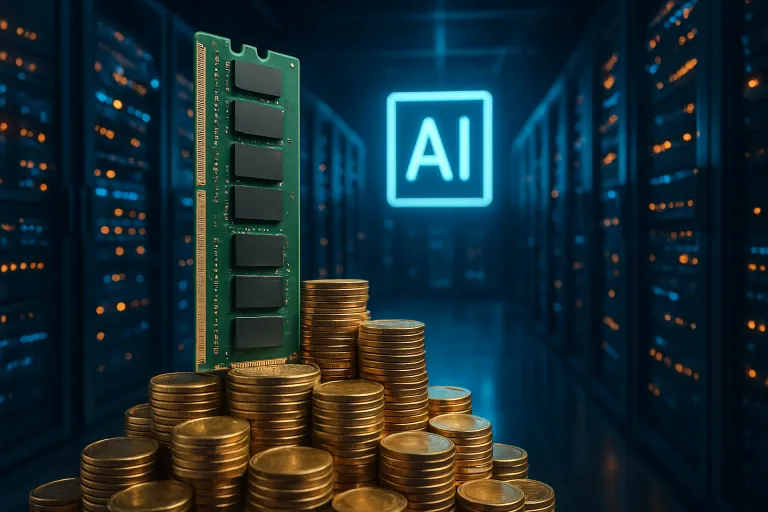 Los precios de la memoria RAM siguen disparados por la demanda de los centros de datos de IA