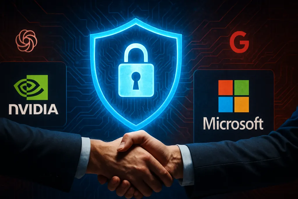 Nvidia y Microsoft crean una gran alianza de seguridad para la IA sin OpenAI ni Google