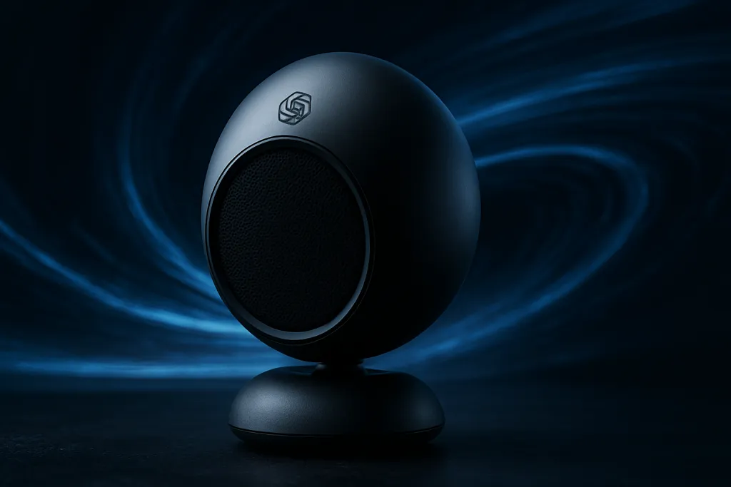 OpenAI prepara su primer dispositivo físico: un altavoz con IA sin pantalla que podrá moverse