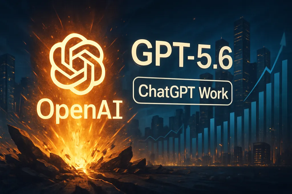 OpenAI sacude el mercado con GPT-5.6 y un nuevo ChatGPT Work para automatizar tareas reales