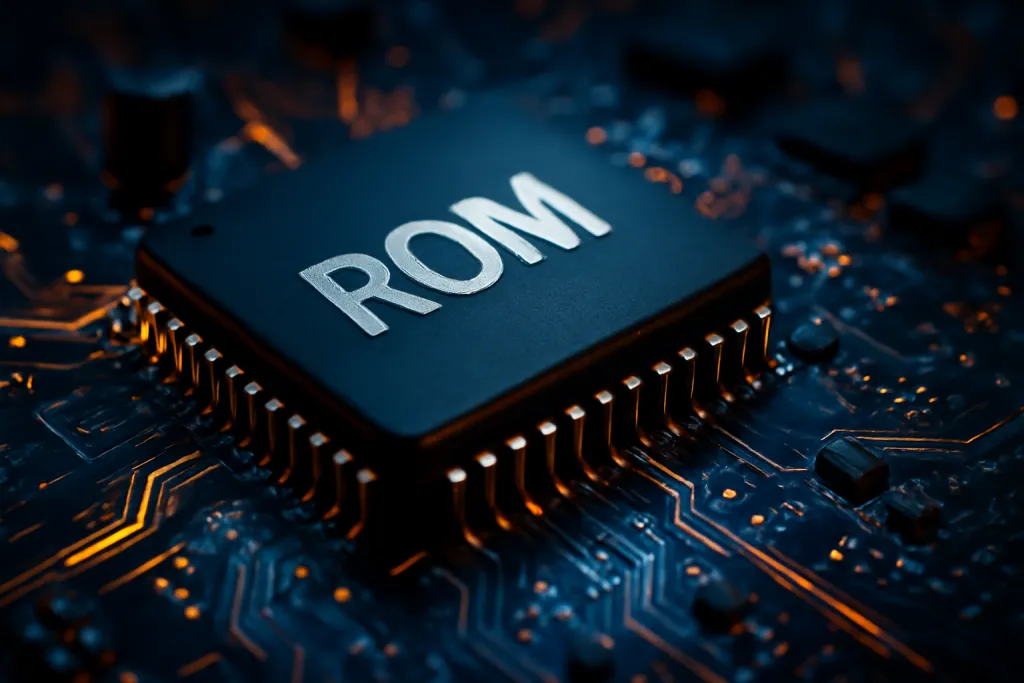 ¿Qué es la memoria ROM?
