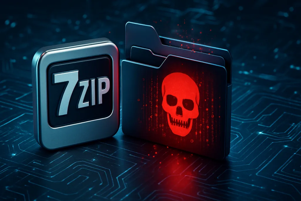 Una vulnerabilidad crítica en 7-Zip permite ejecutar malware al abrir archivos manipulados