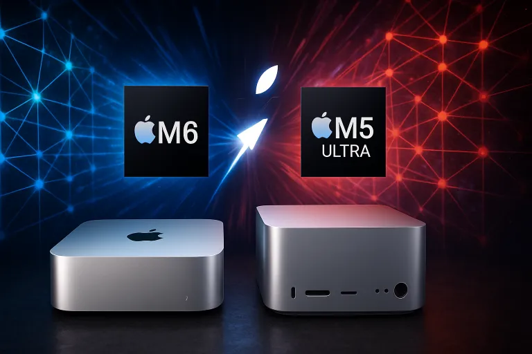 Apple dispara la IA local con los nuevos Mac mini M6 y Mac Studio M5 Ultra