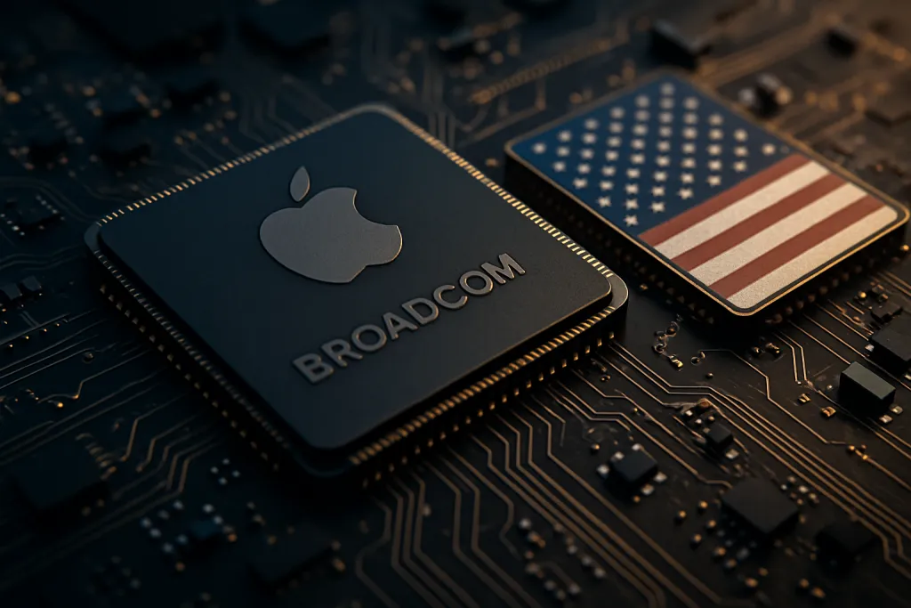 Apple fabricará en Estados Unidos nuevos chips inalámbricos junto a Broadcom