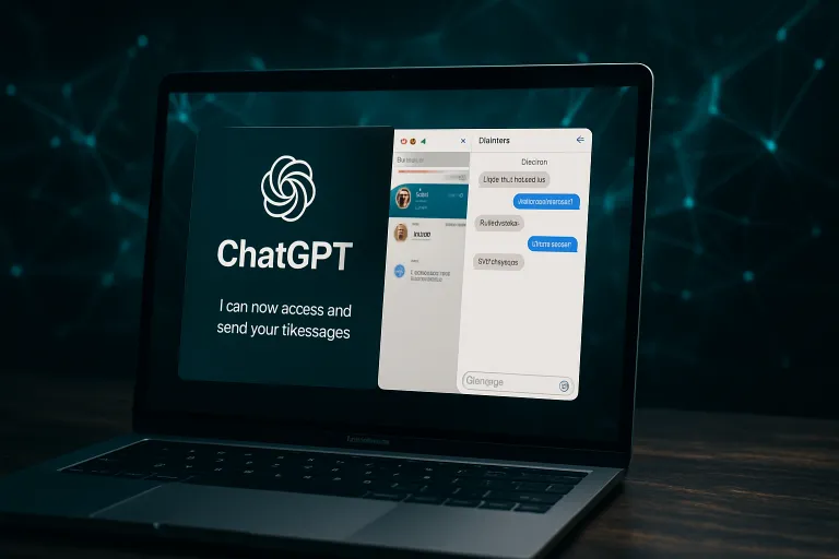 ChatGPT ya puede leer, buscar y enviar tus mensajes de iMessage desde el Mac