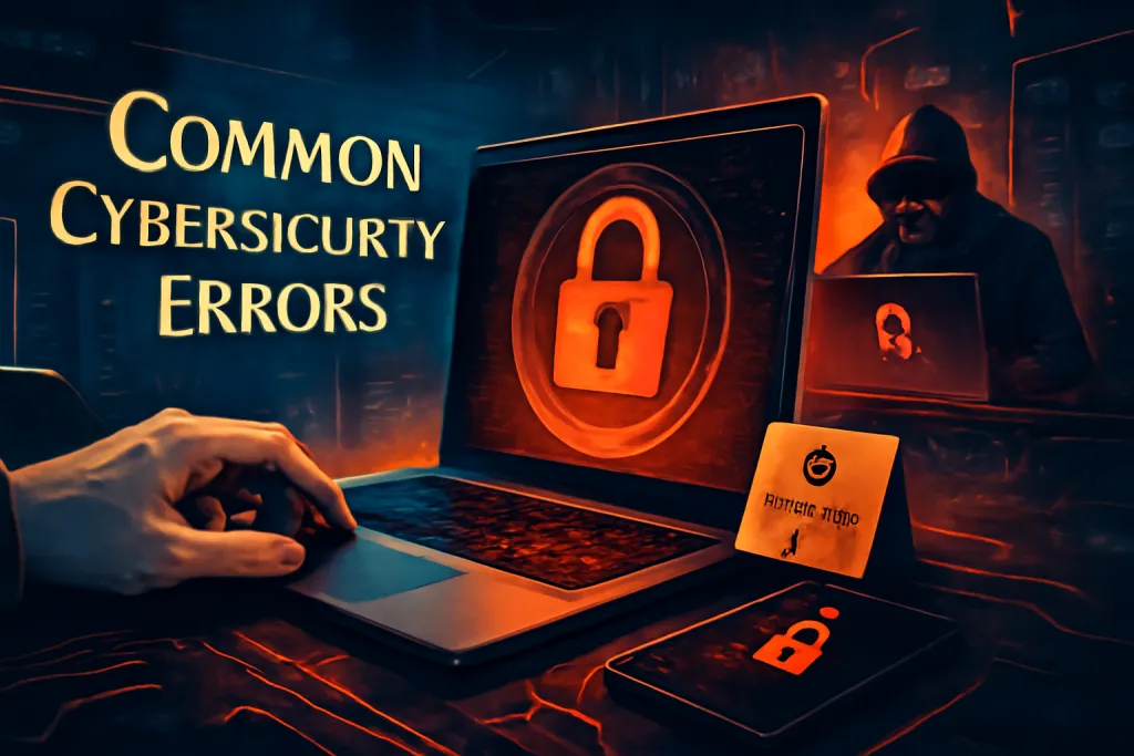 Errores comunes de seguridad informática