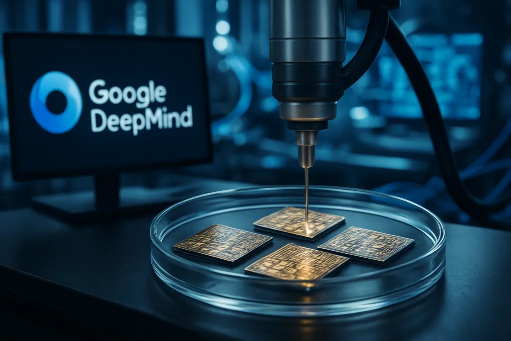 Google DeepMind lleva su IA al laboratorio y logra fabricar tres semiconductores al primer intento
