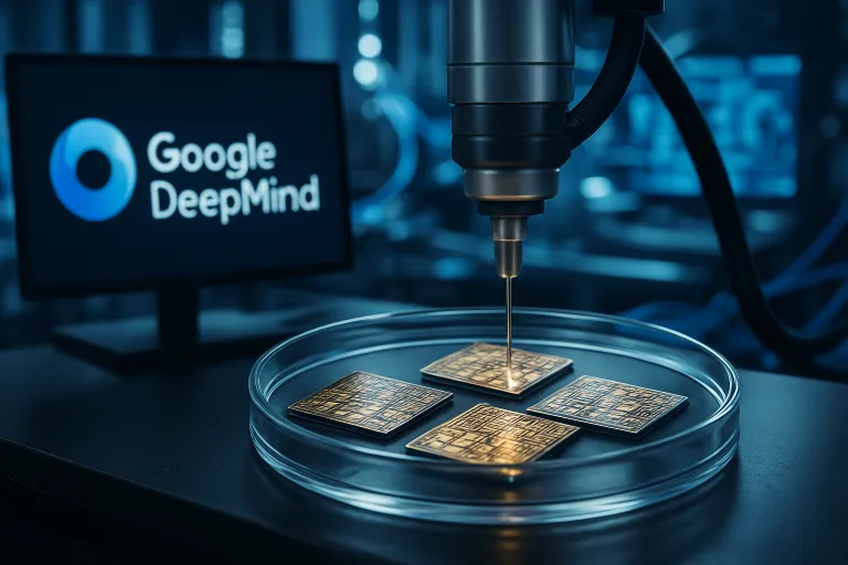 Google DeepMind lleva su IA al laboratorio y logra fabricar tres semiconductores al primer intento